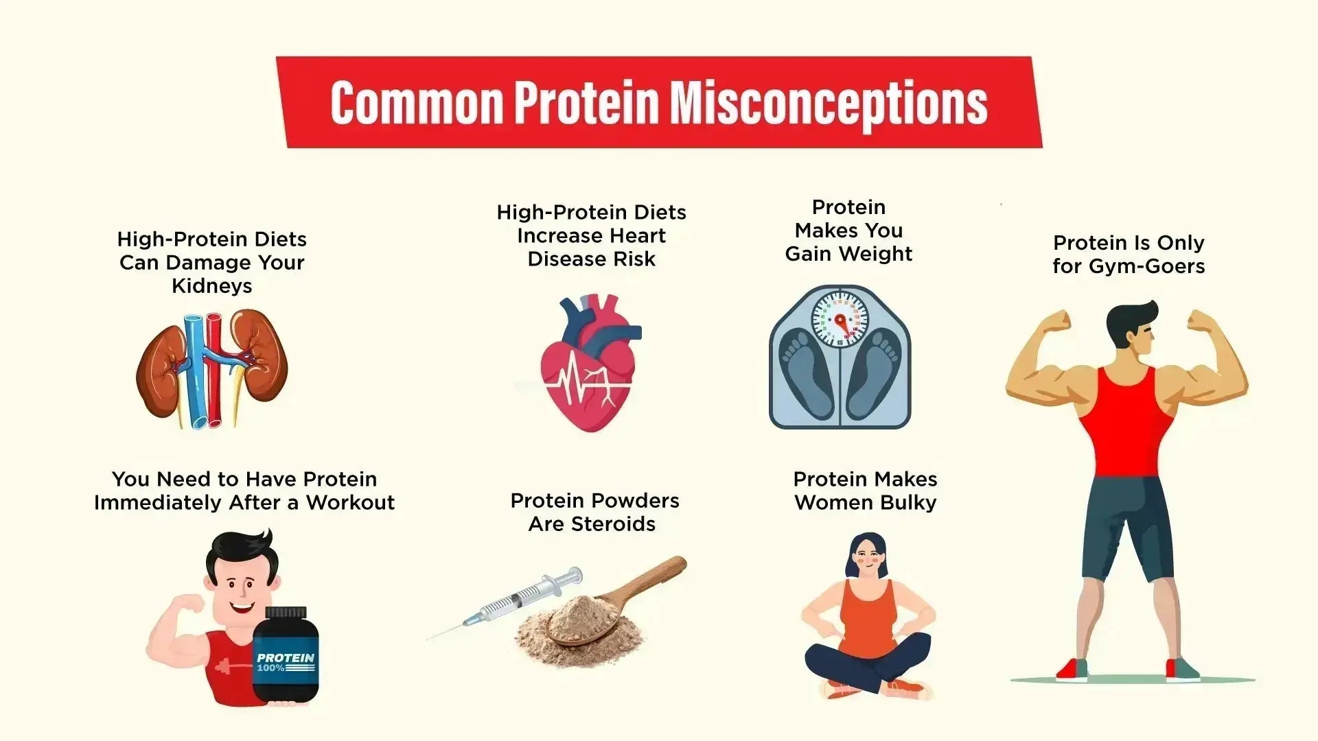 Protein Myths Debunked Muscle Department