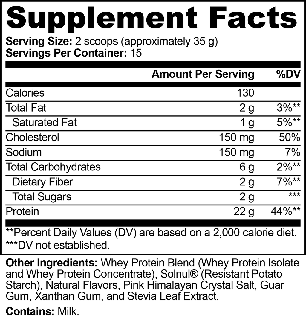 Performance Whey Protein Blend (Chocolate)  Muscle Department