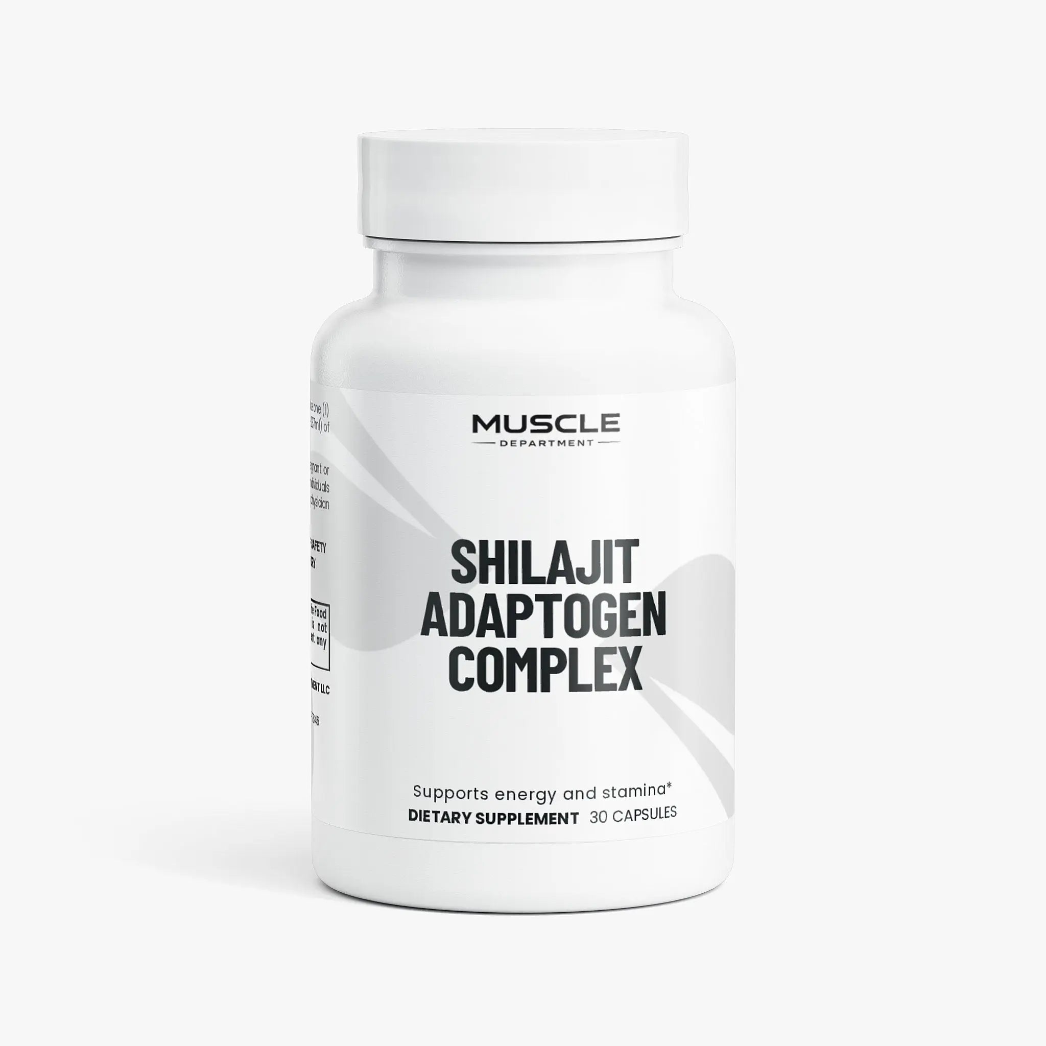 Shilajit Adaptogen Capsules Muscle Department