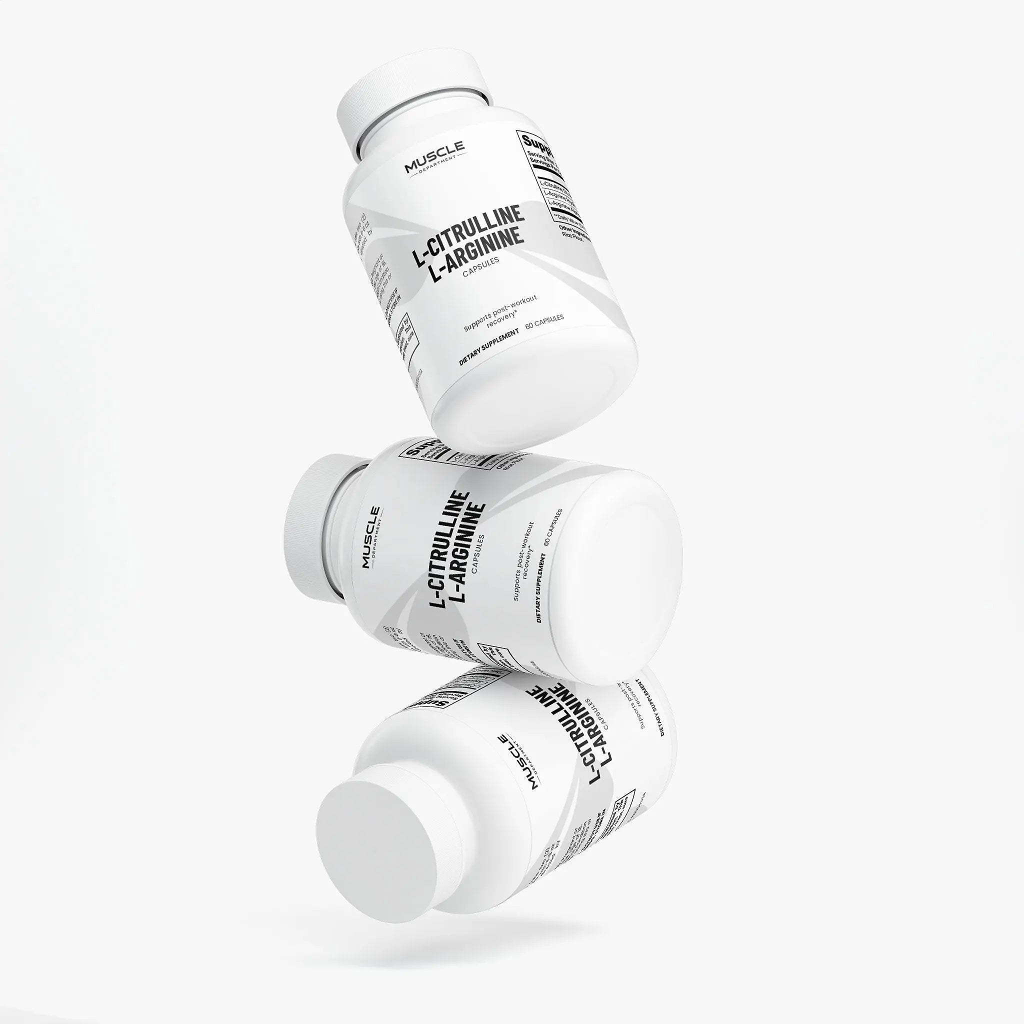 L-Citrulline & L-Arginine Amino Acid Capsules Muscle Department