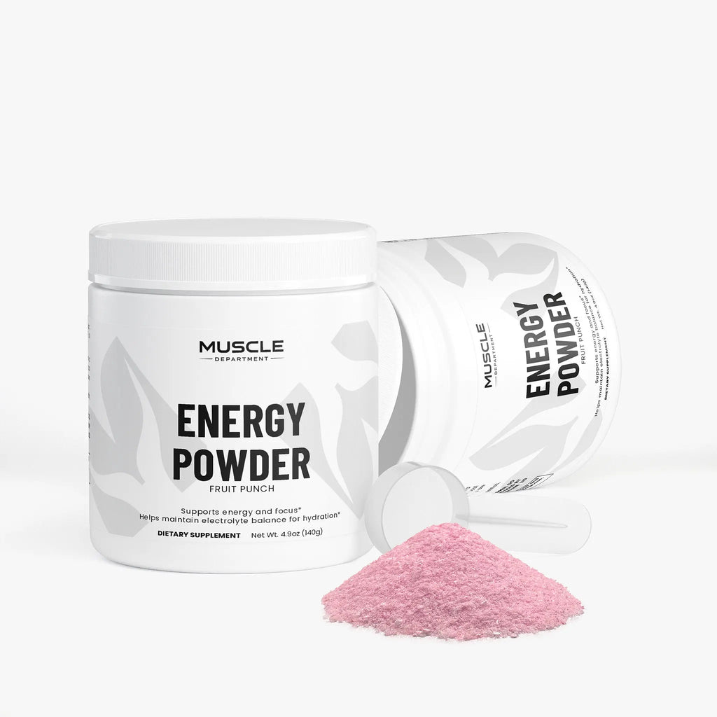Caffeine & L-Theanine Blend (Fruit Punch) Muscle Department