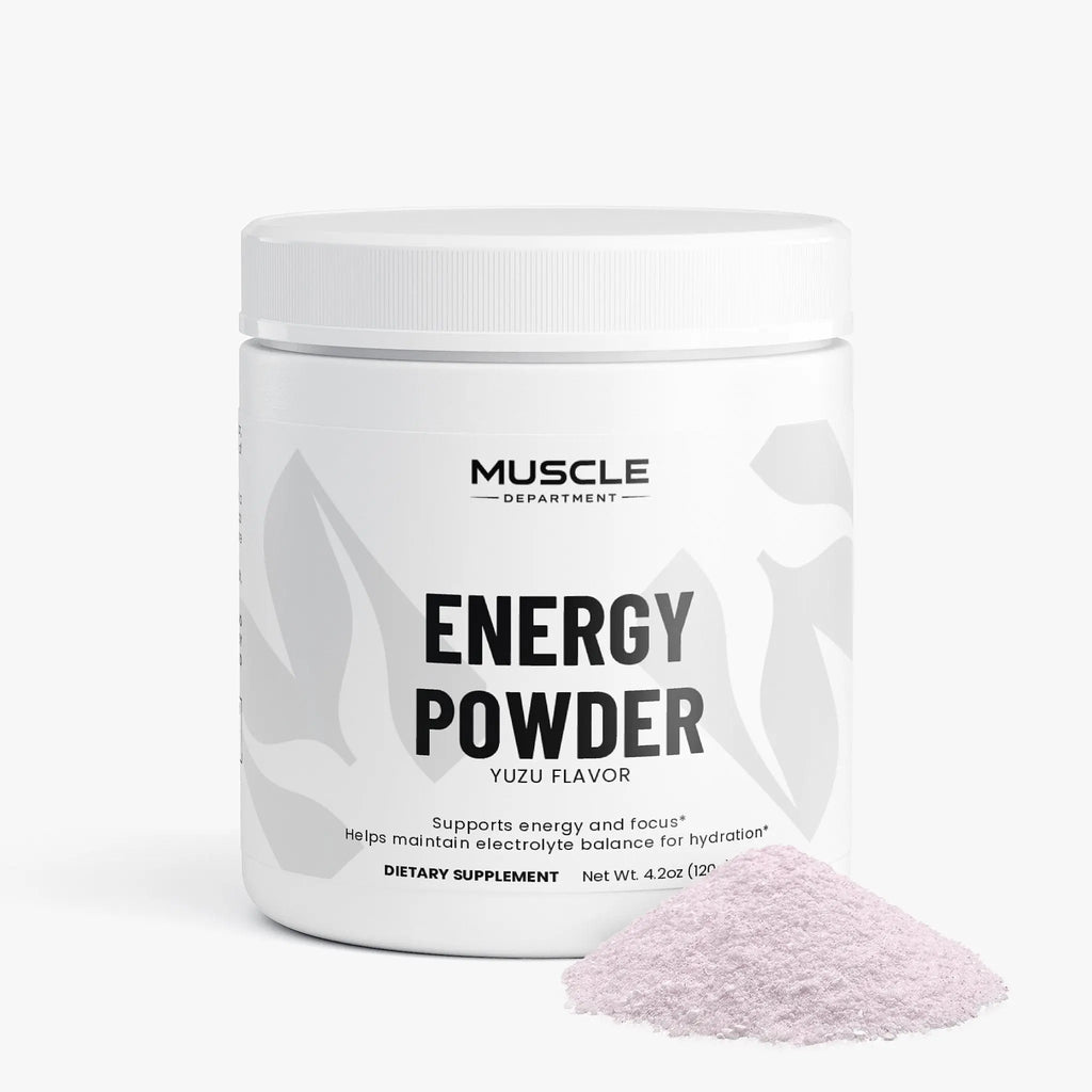 Caffeine & L-Theanine Blend (Yuzu Flavor) Muscle Department