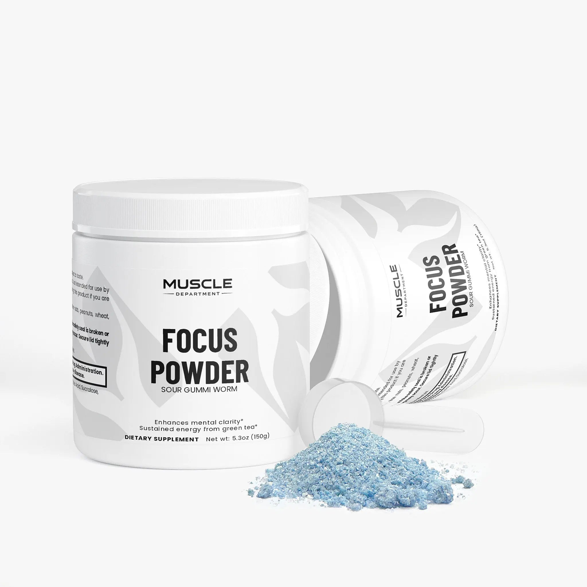 L-Theanine & B-Vitamin Powder (Sour Gummi Worm) Muscle Department