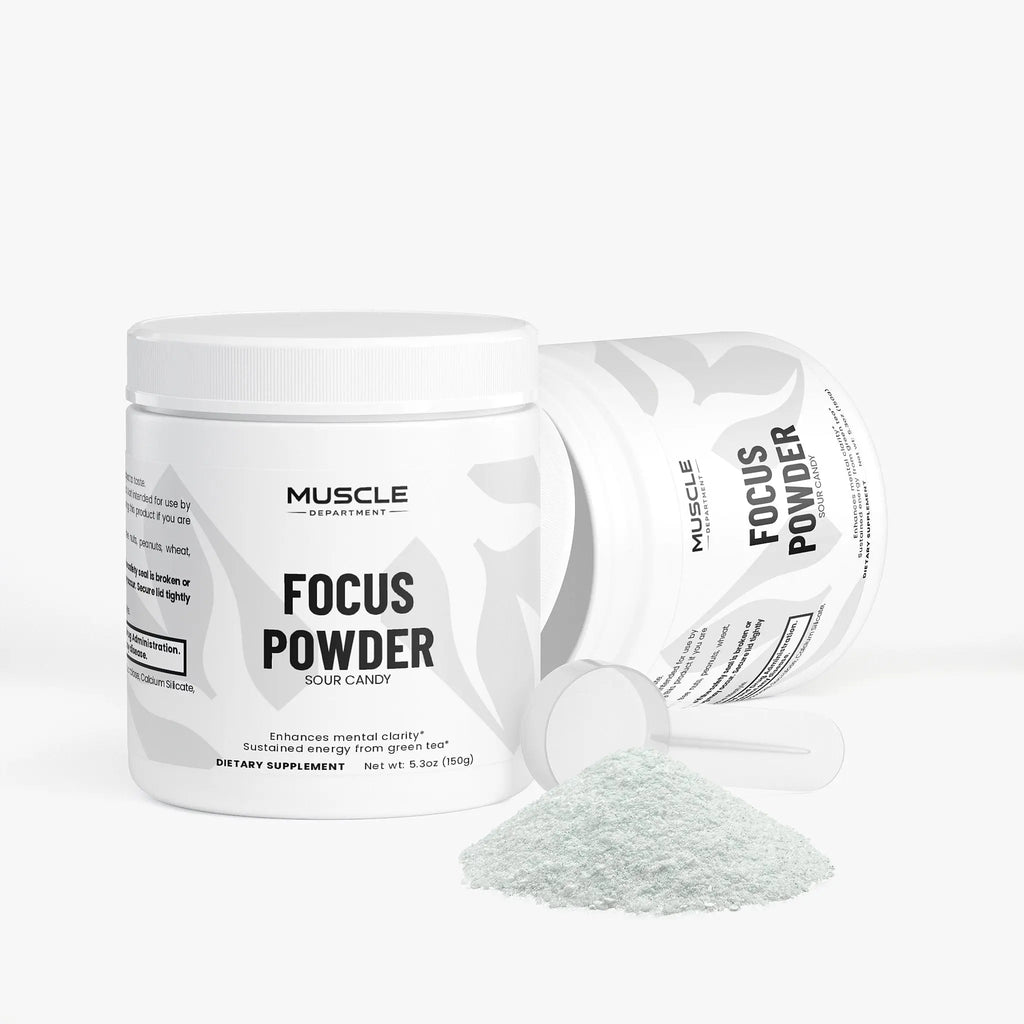L-Theanine & B-Vitamin Powder (Sour Candy) Muscle Department