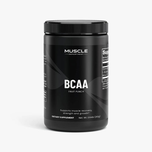 BCAA & Glutamine Powder (Fruit Punch) Muscle Department