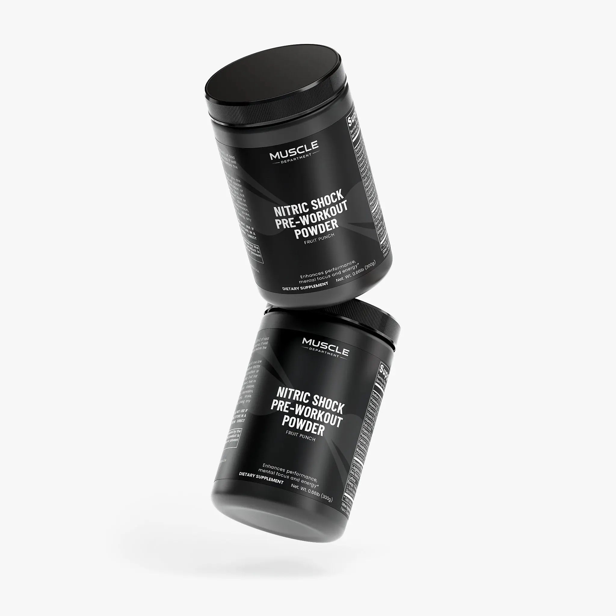 Caffeine, L-Arginine, Beta-Alanine & L-Citrulline Powder (Fruit Punch) Muscle Department
