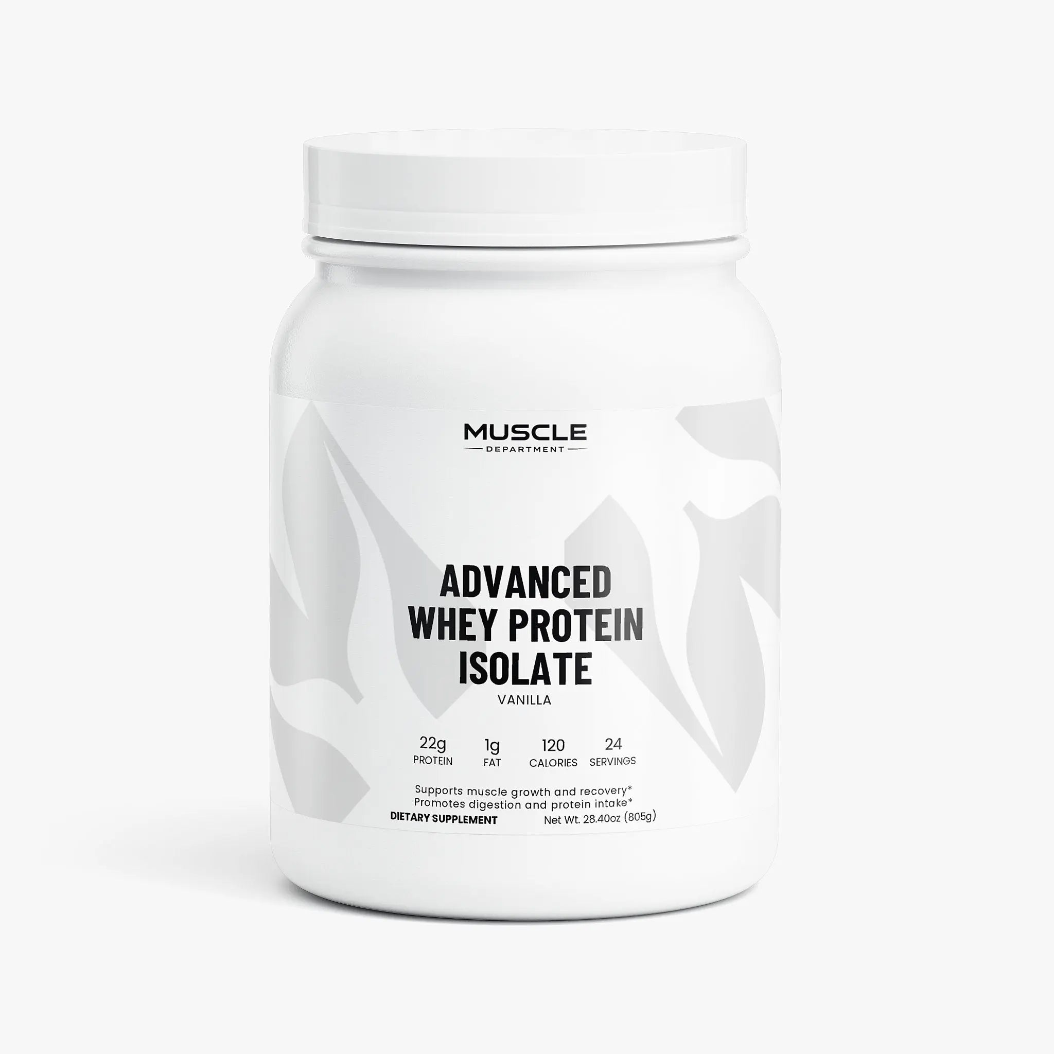 Advanced Whey Protein Isolate (Vanilla) Muscle Department
