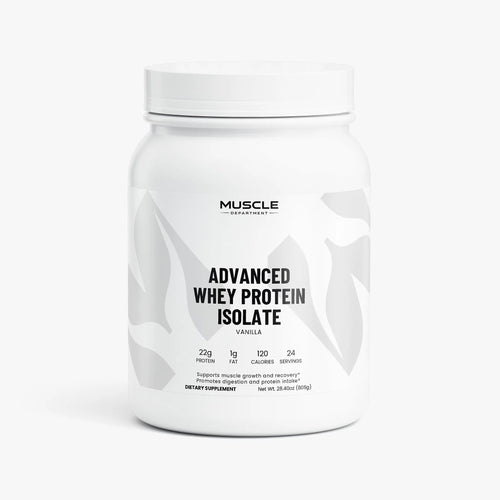 Advanced Whey Protein Isolate (Vanilla) Muscle Department
