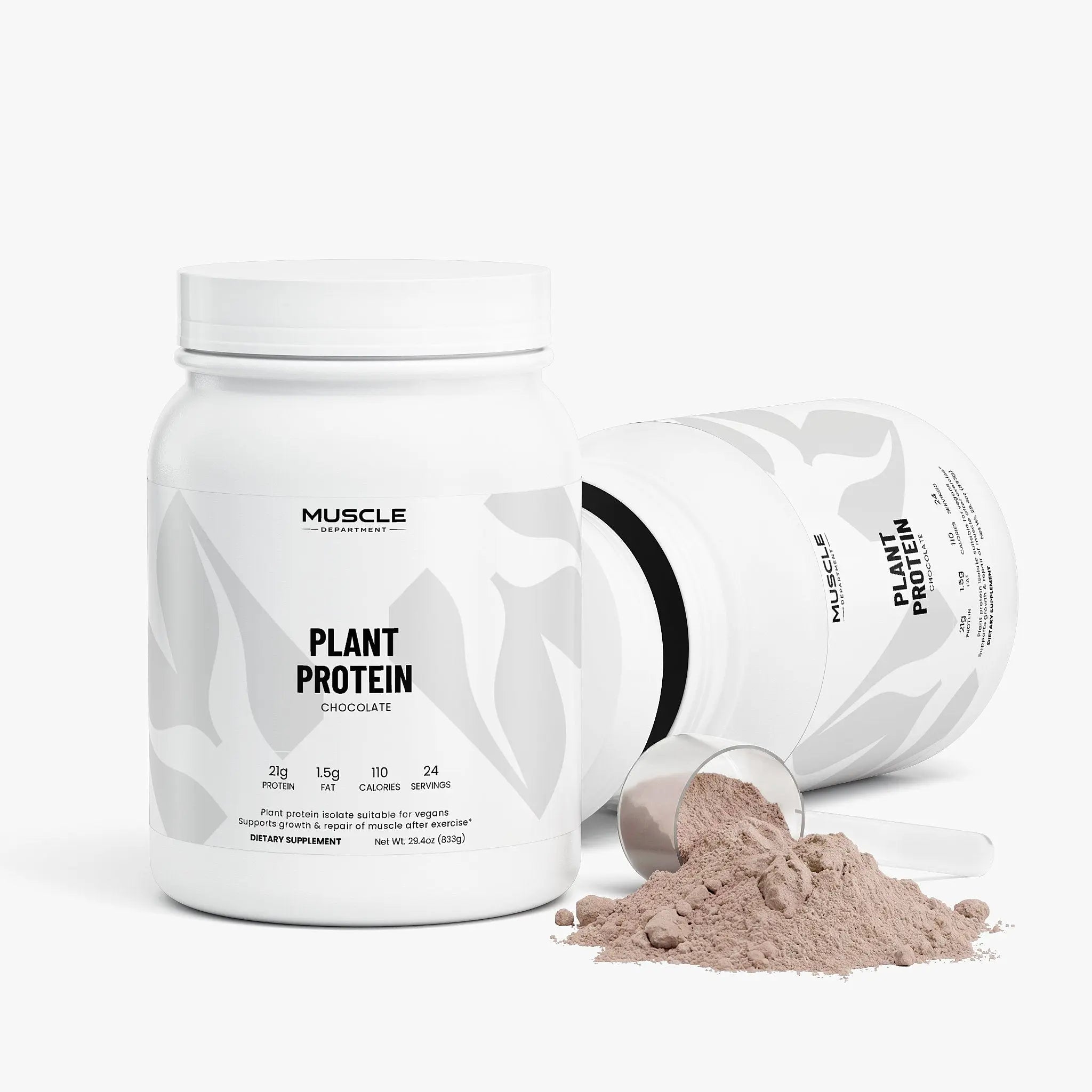 Plant-Based Protein Powder (Chocolate) Muscle Department
