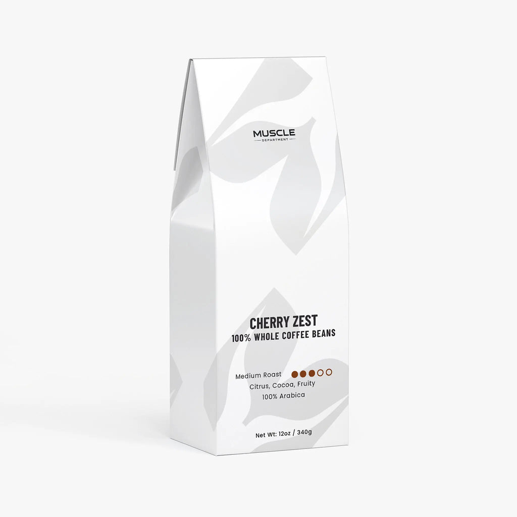 Cherry Zest Medium Roast Whole Bean Coffee Muscle Department