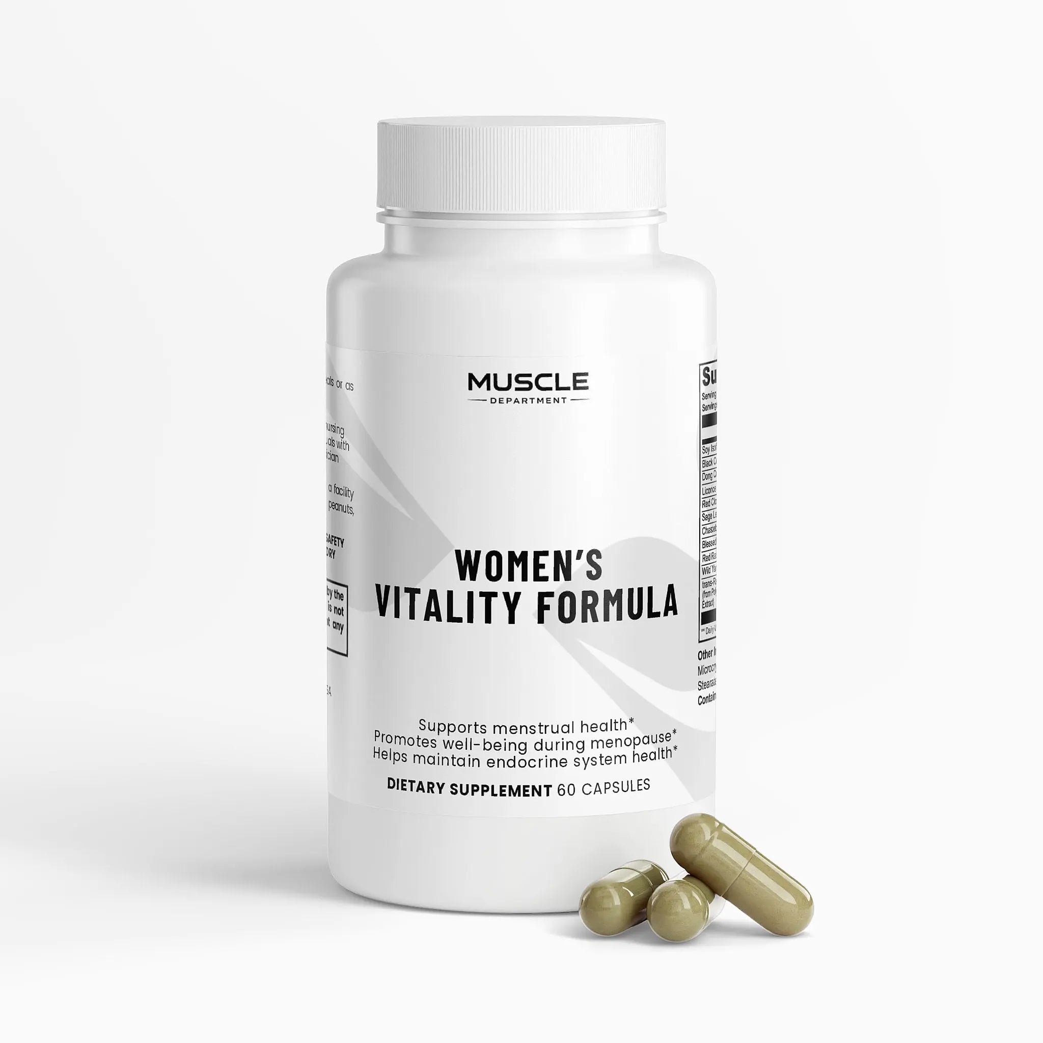 Women’s Multi-Botanical Vitamin Supplement Muscle Department