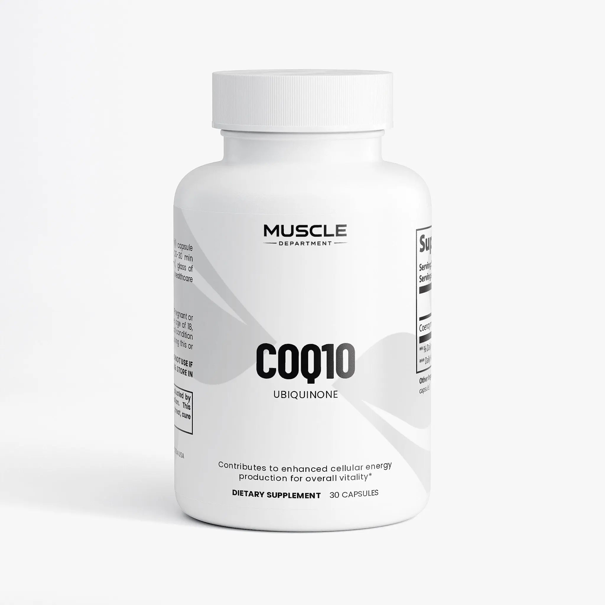 CoQ10 Ubiquinone Capsules Muscle Department