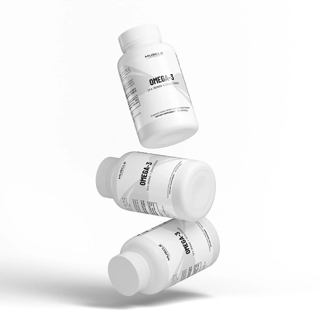 Omega-3 Fish Oil Softgels Muscle Department