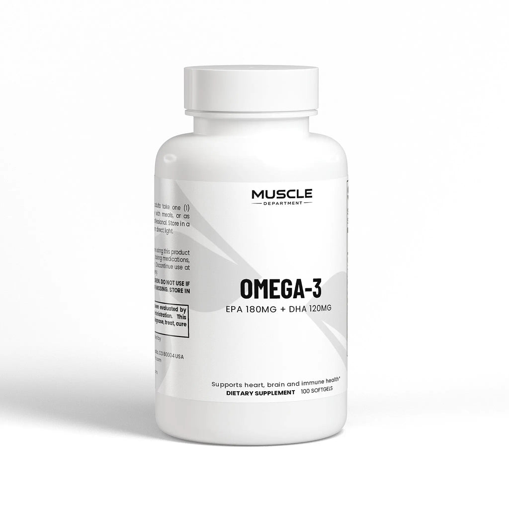 Omega-3 Fish Oil Softgels Muscle Department