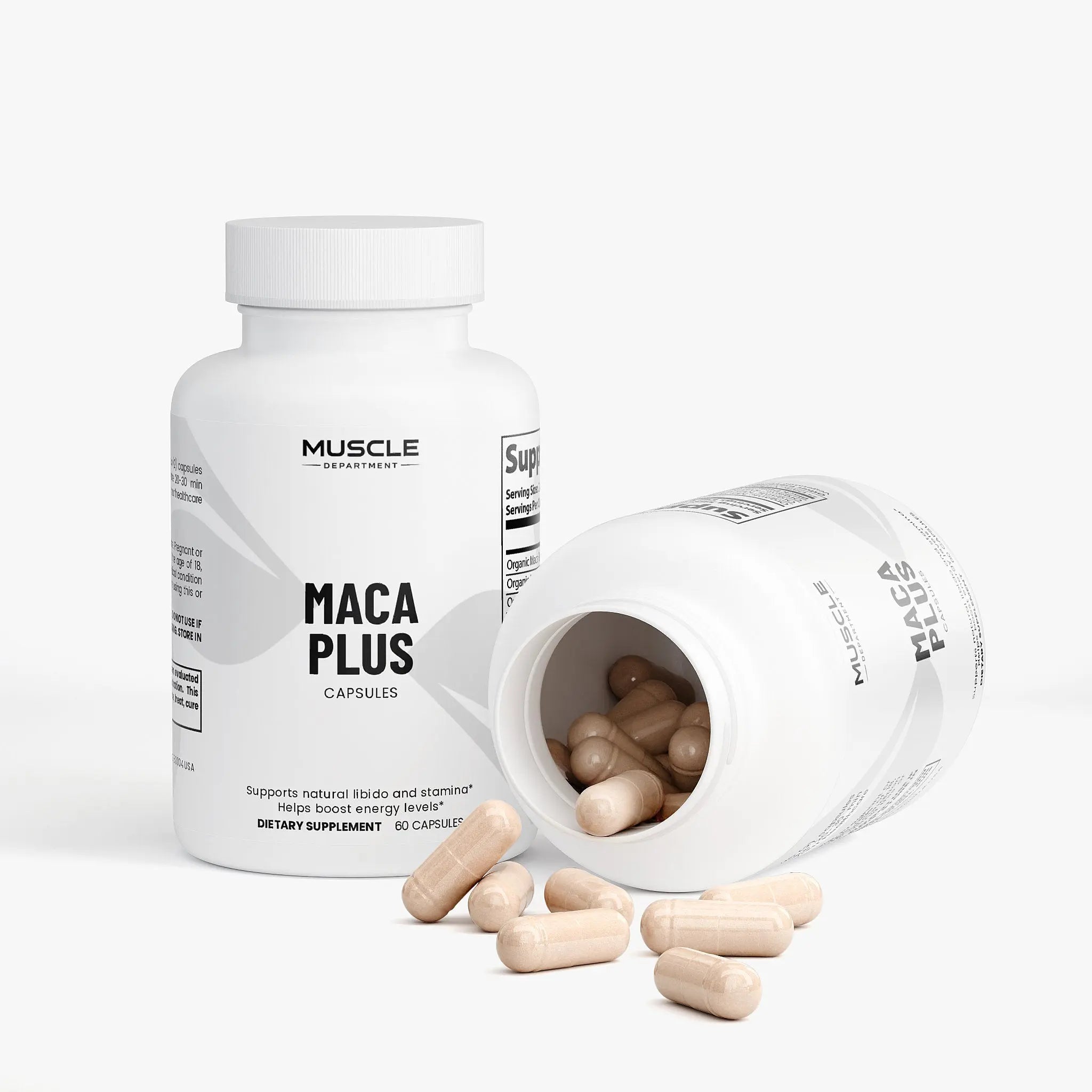 Organic Maca Root Capsules Muscle Department
