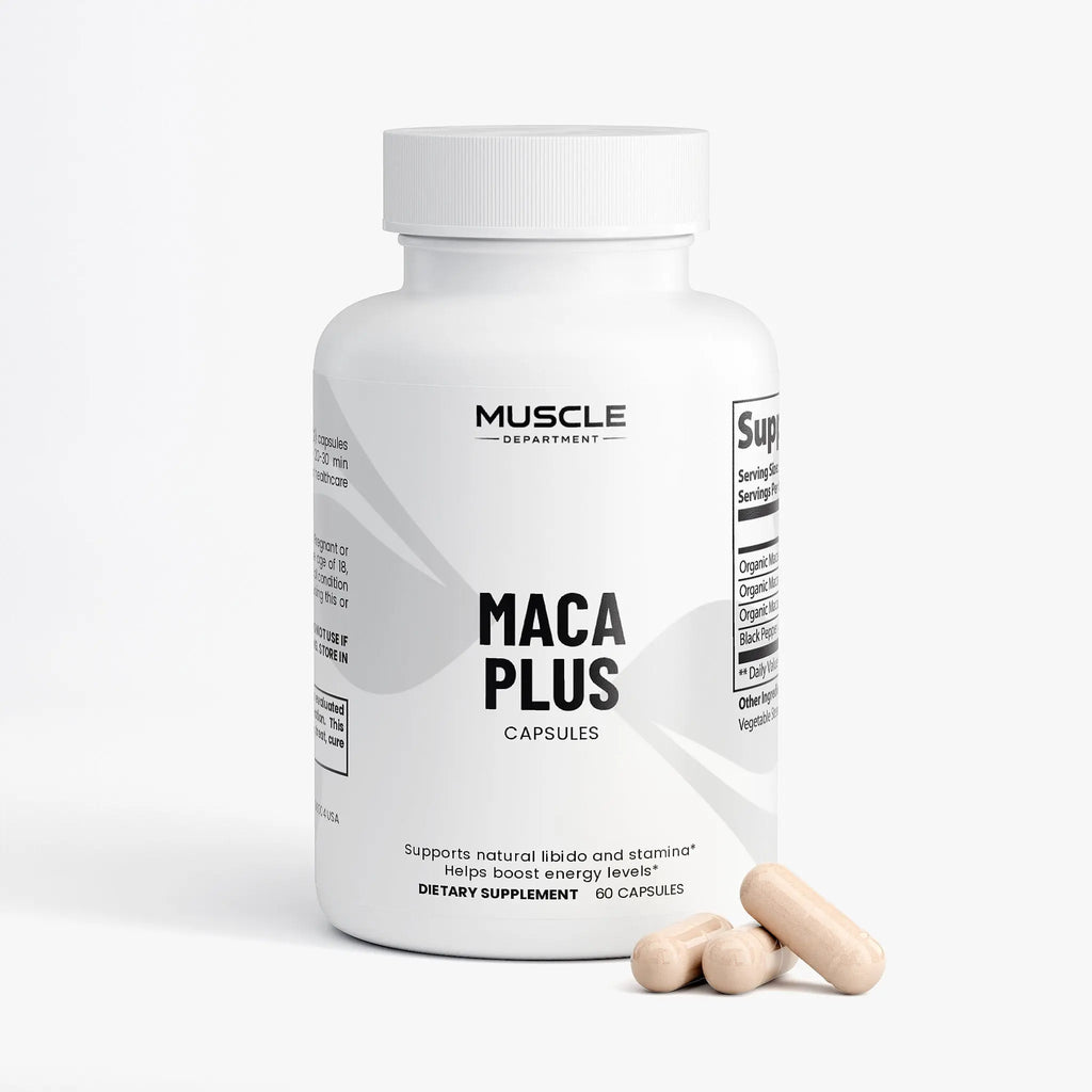 Organic Maca Root Capsules Muscle Department