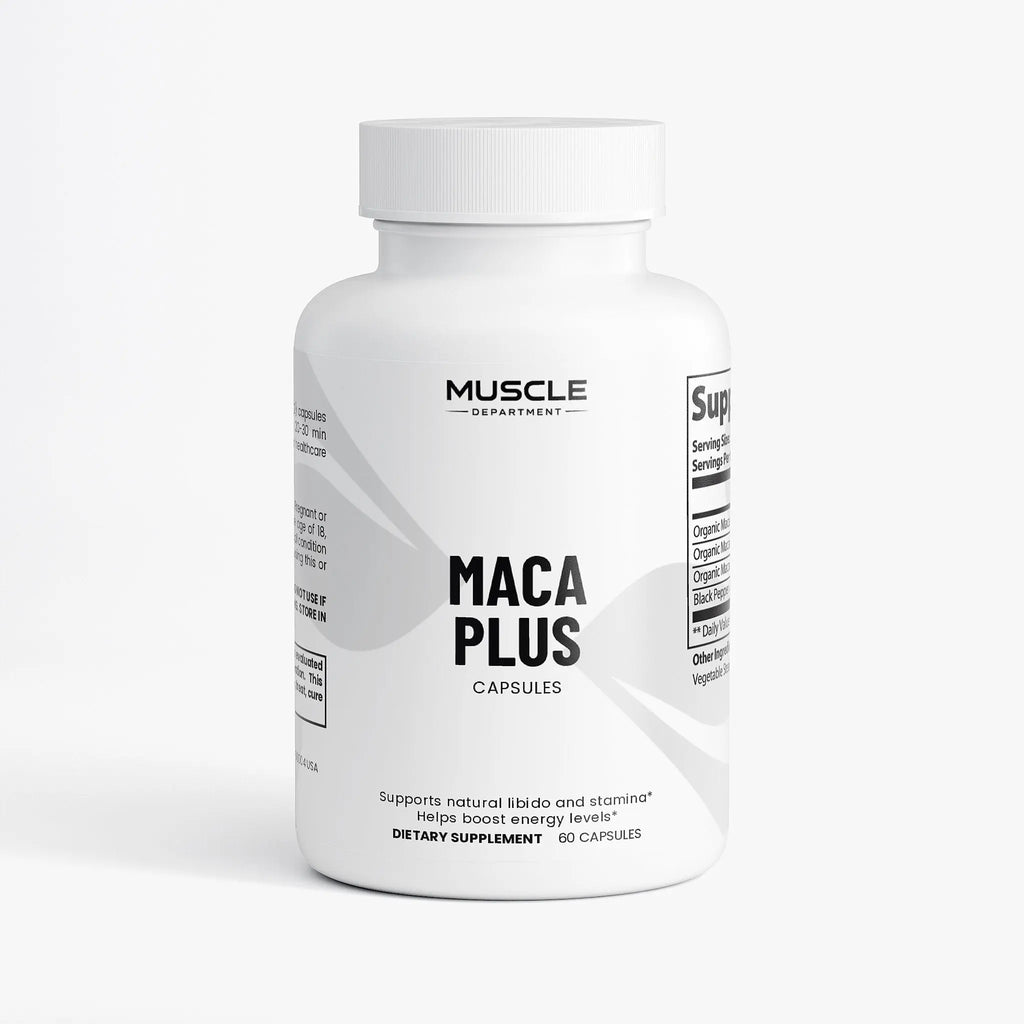 Organic Maca Root Capsules Muscle Department