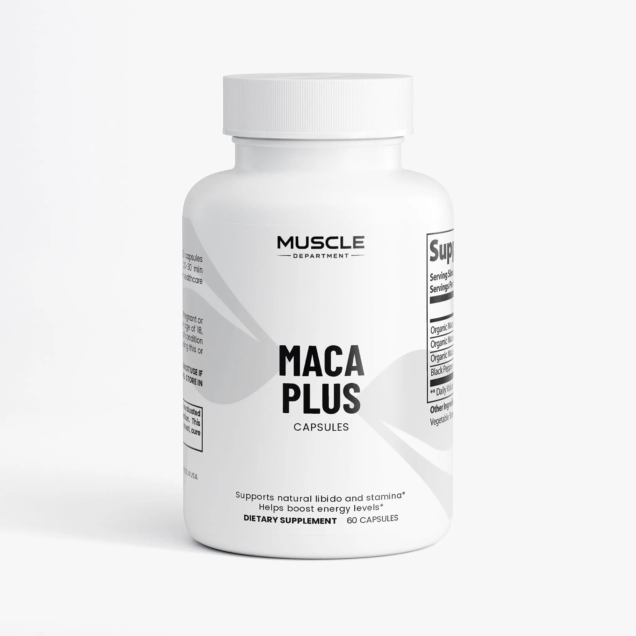 Organic Maca Root Capsules Muscle Department