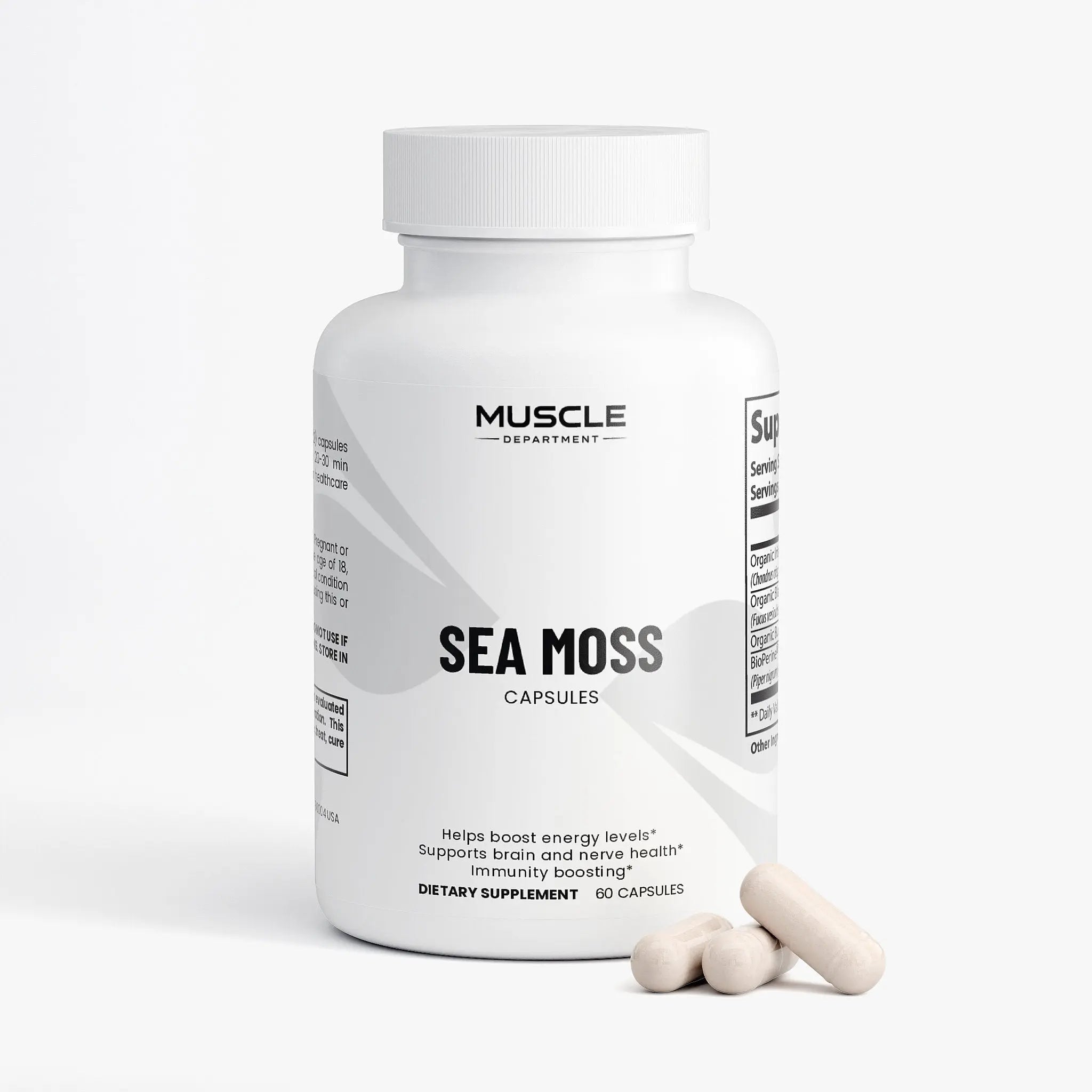 Organic Irish Sea Moss Muscle Department