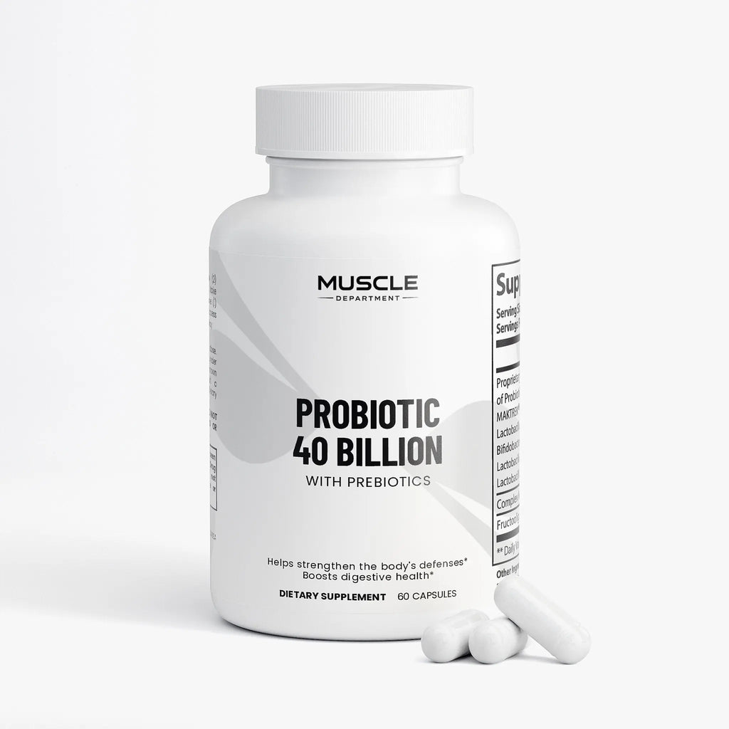Probiotic 40 Billion CFU with Prebiotics Muscle Department