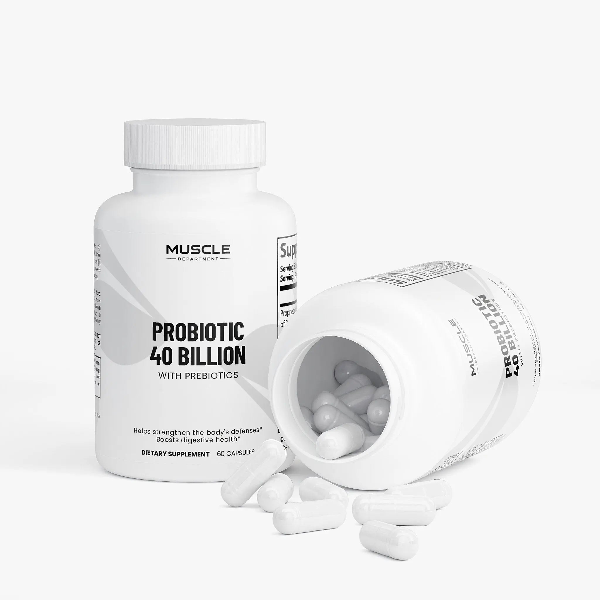 Probiotic 40 Billion CFU with Prebiotics Muscle Department