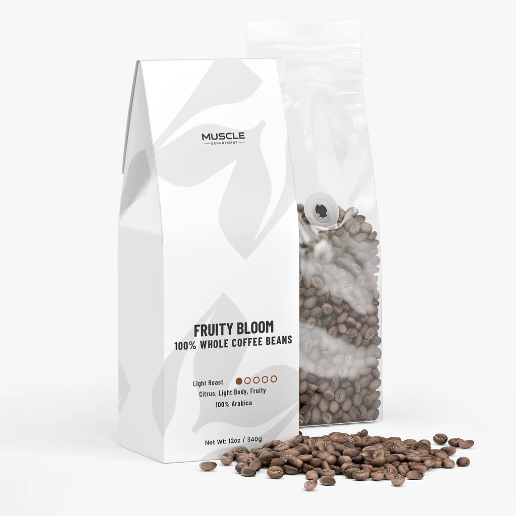 Fruity Bloom Light Roast Whole Bean Coffee Muscle Department