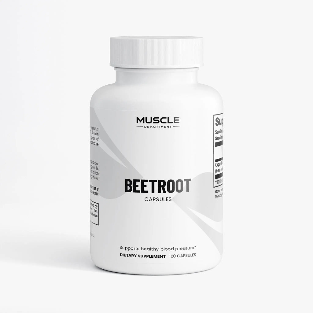 Organic Beetroot Capsules Muscle Department