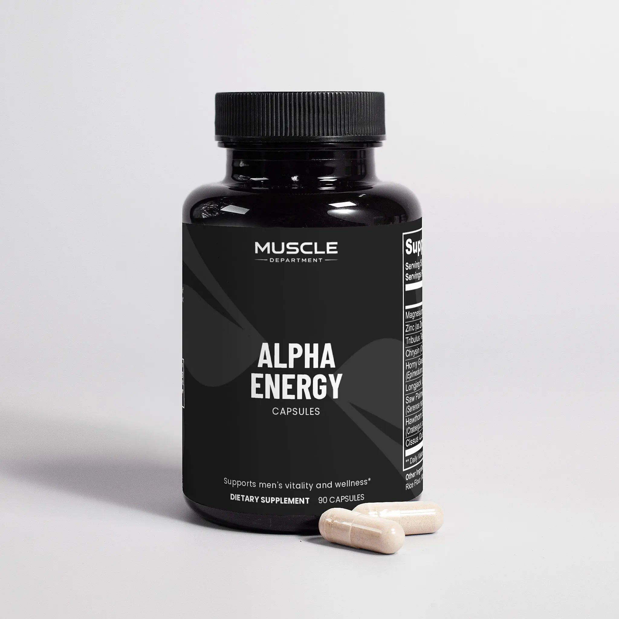 Plant-Based Herbal Capsules Muscle Department