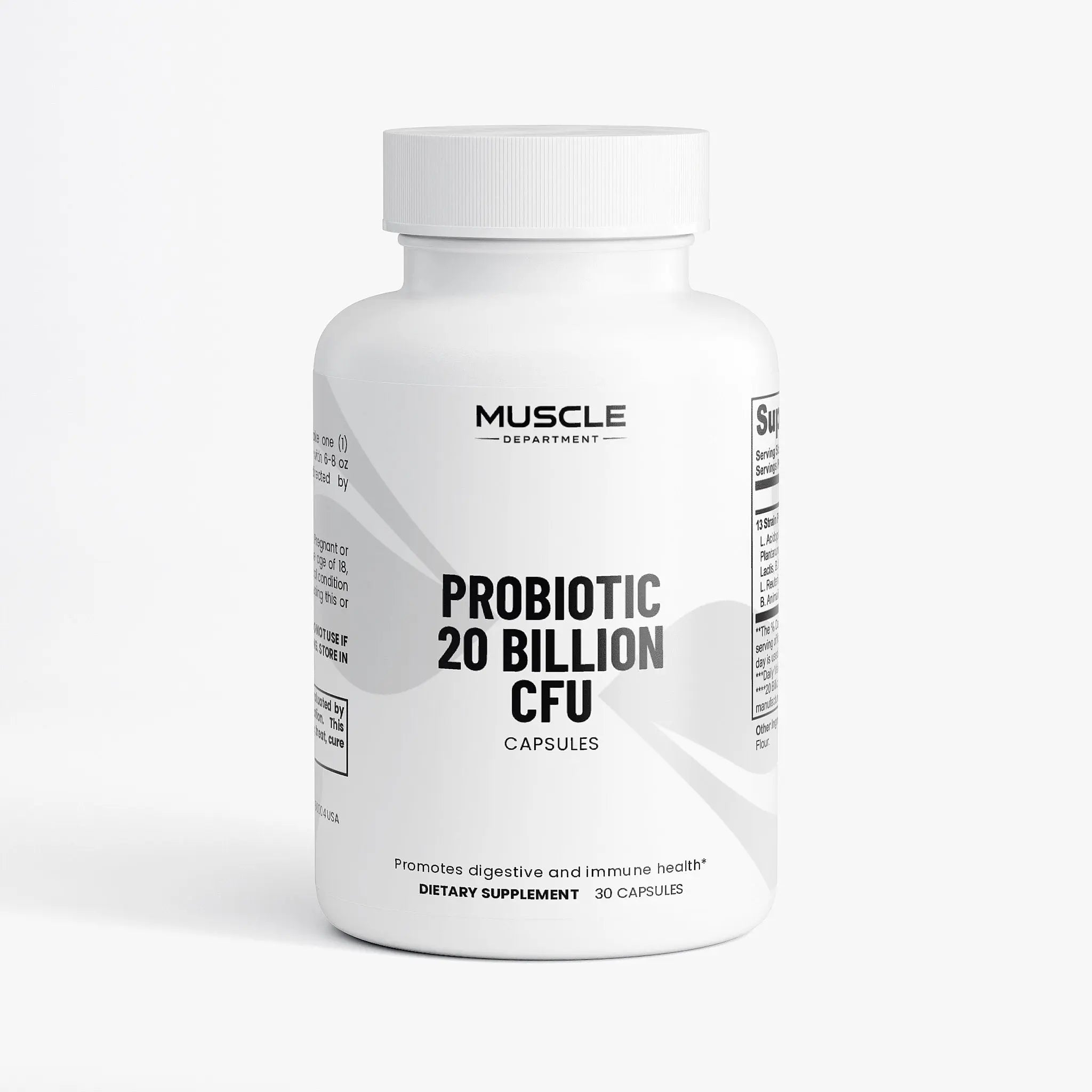 Probiotics 20 Billion CFU Capsules Muscle Department