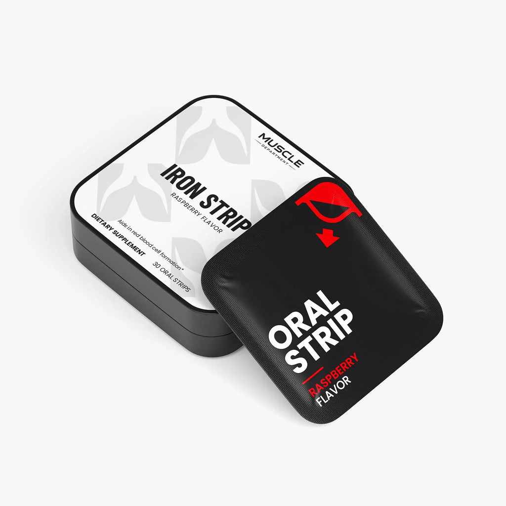 Daily Iron Oral Strips Muscle Department