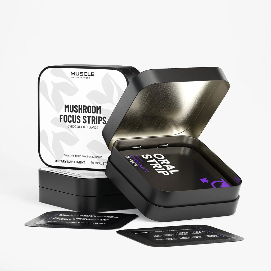 Mushroom Extract Botanical Oral Strips Muscle Department