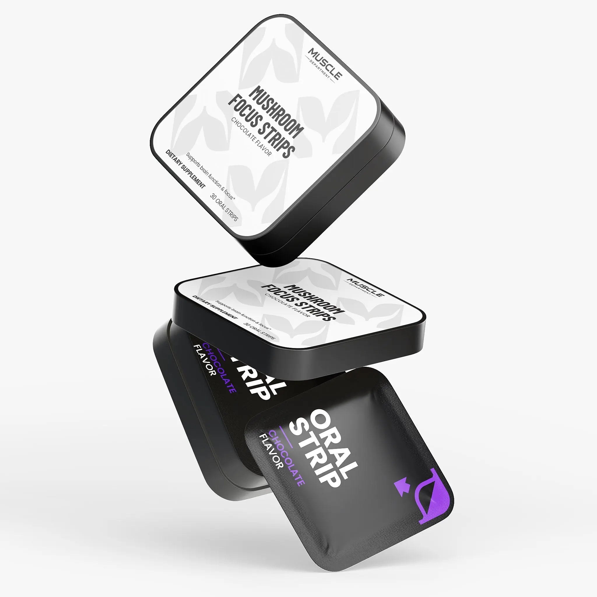 Mushroom Extract Botanical Oral Strips Muscle Department