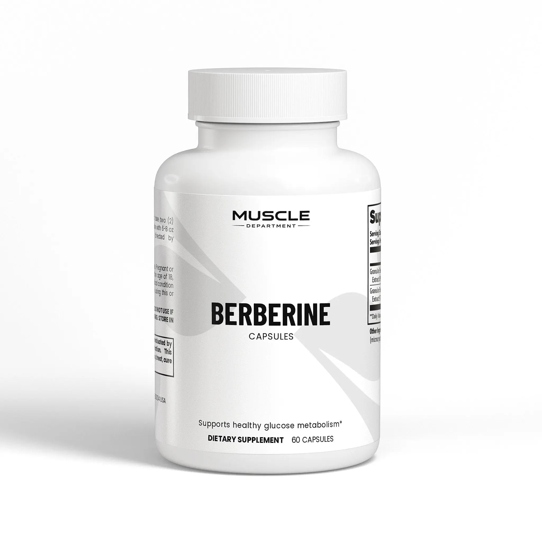 Berberine HCL Capsules Muscle Department