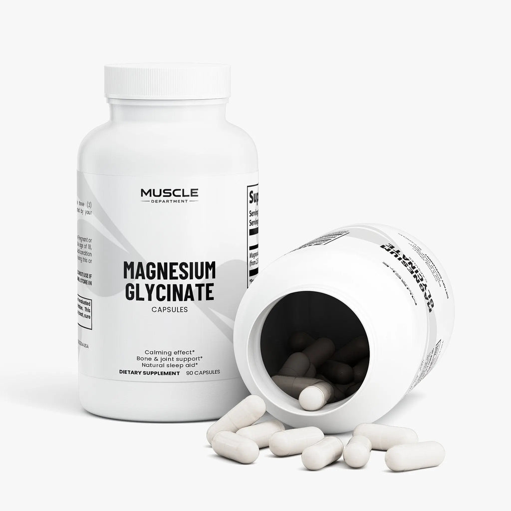 Magnesium Glycinate Capsules Muscle Department