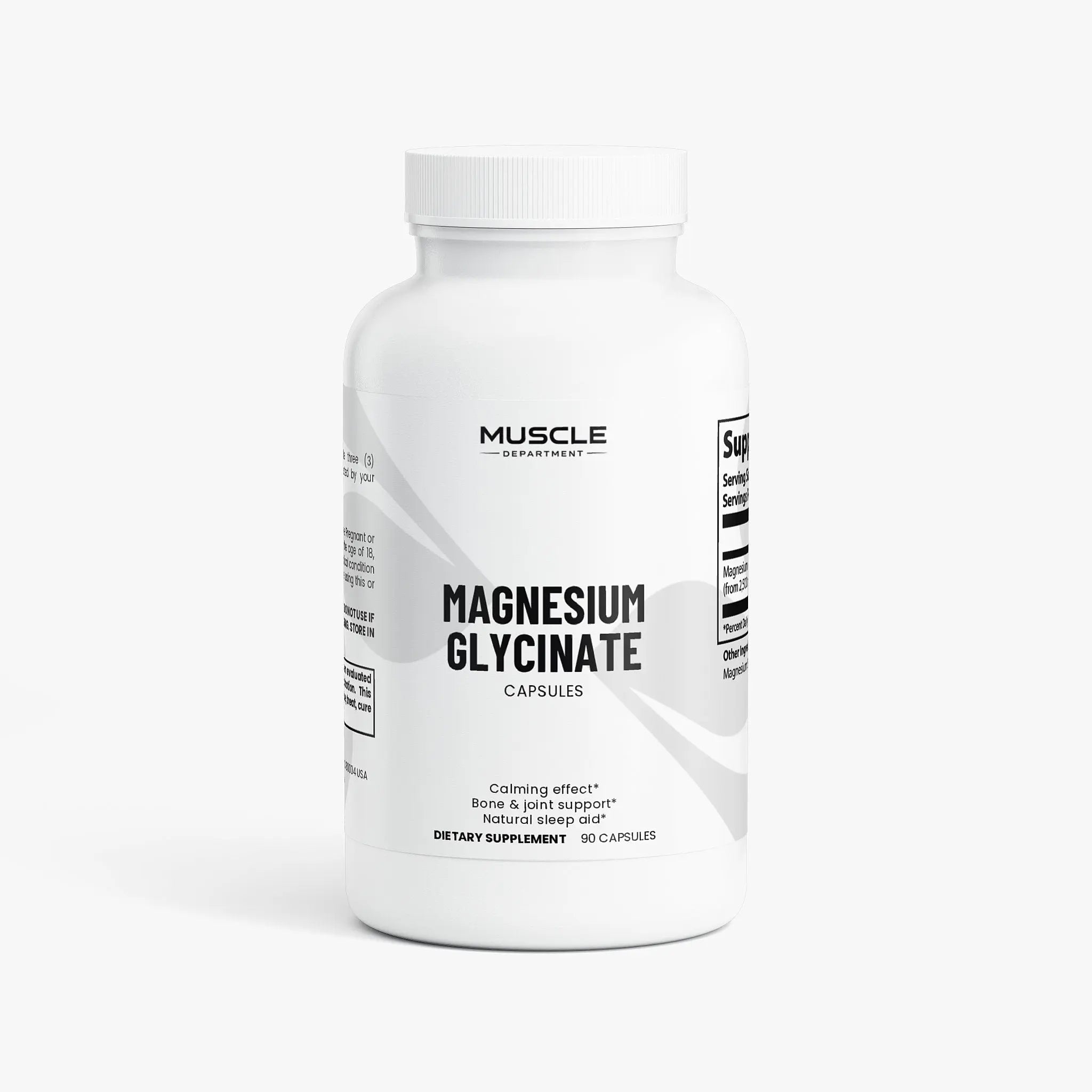 Magnesium Glycinate Capsules Muscle Department