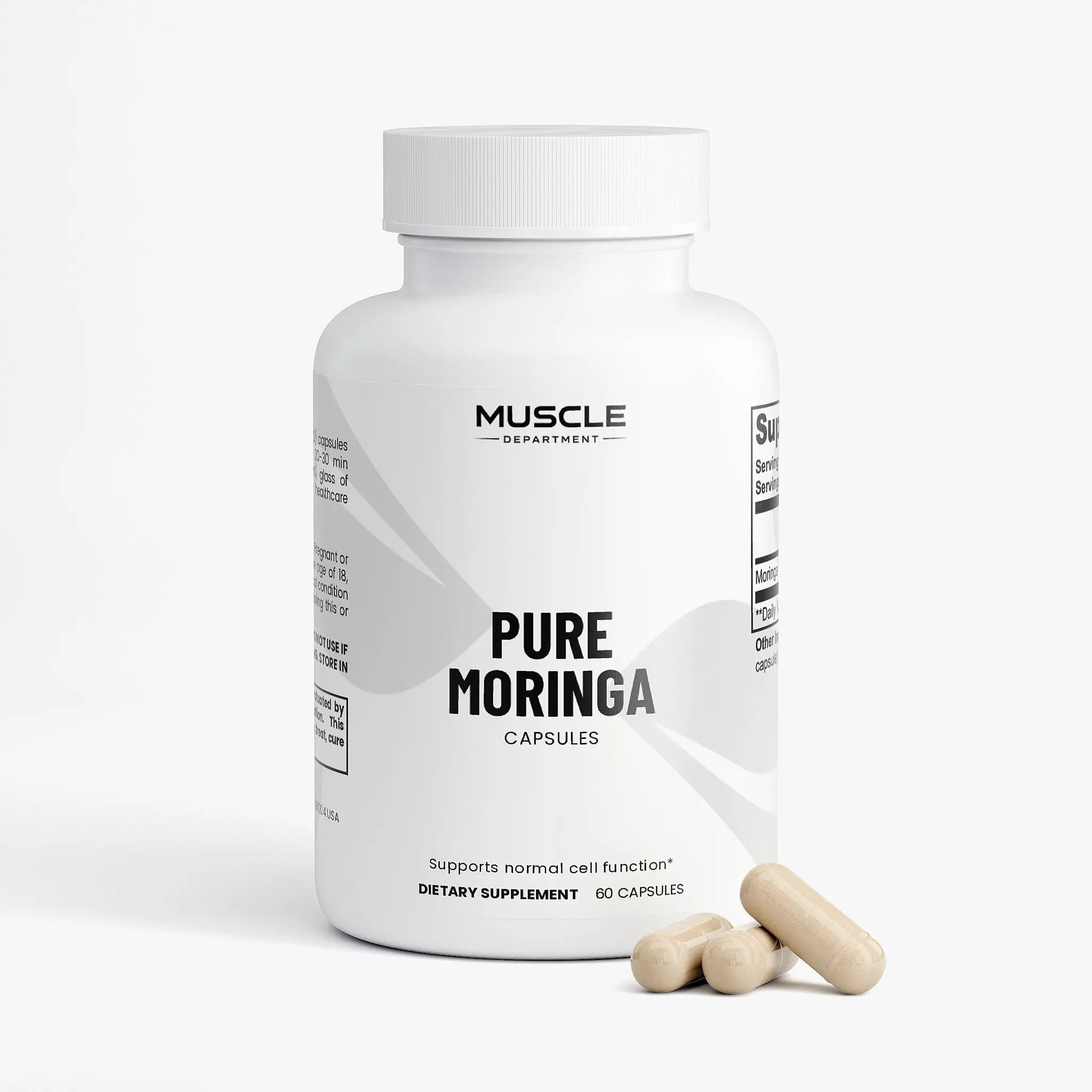 Pure Moringa Oleifera Capsules Muscle Department