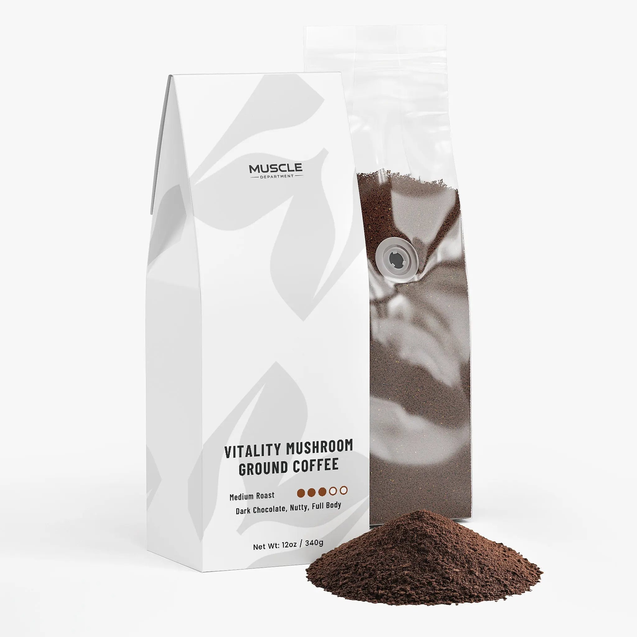 Vitality Mushroom Medium Roast Coffee Muscle Department
