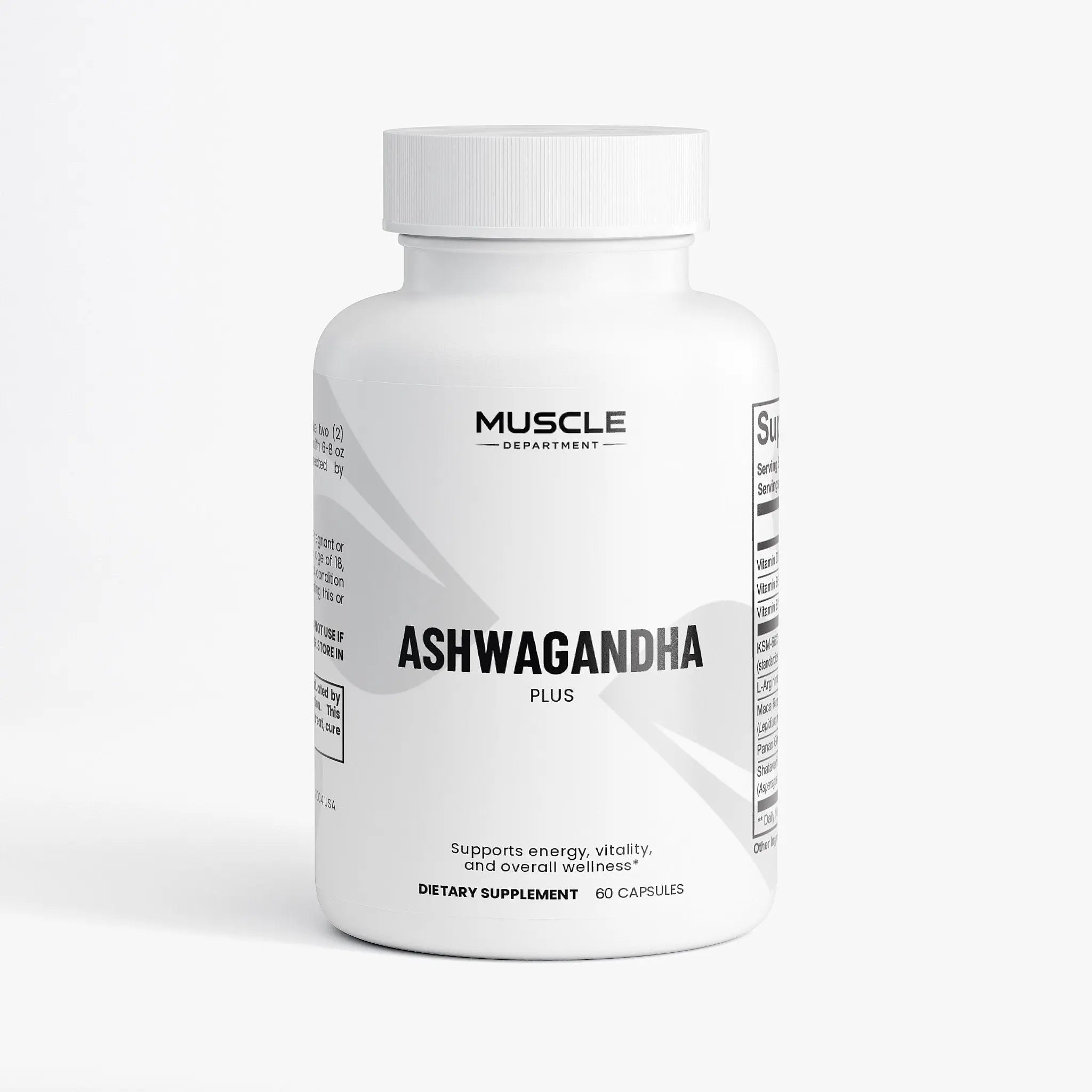 KSM-66® Ashwagandha & Vitamin B Complex Muscle Department