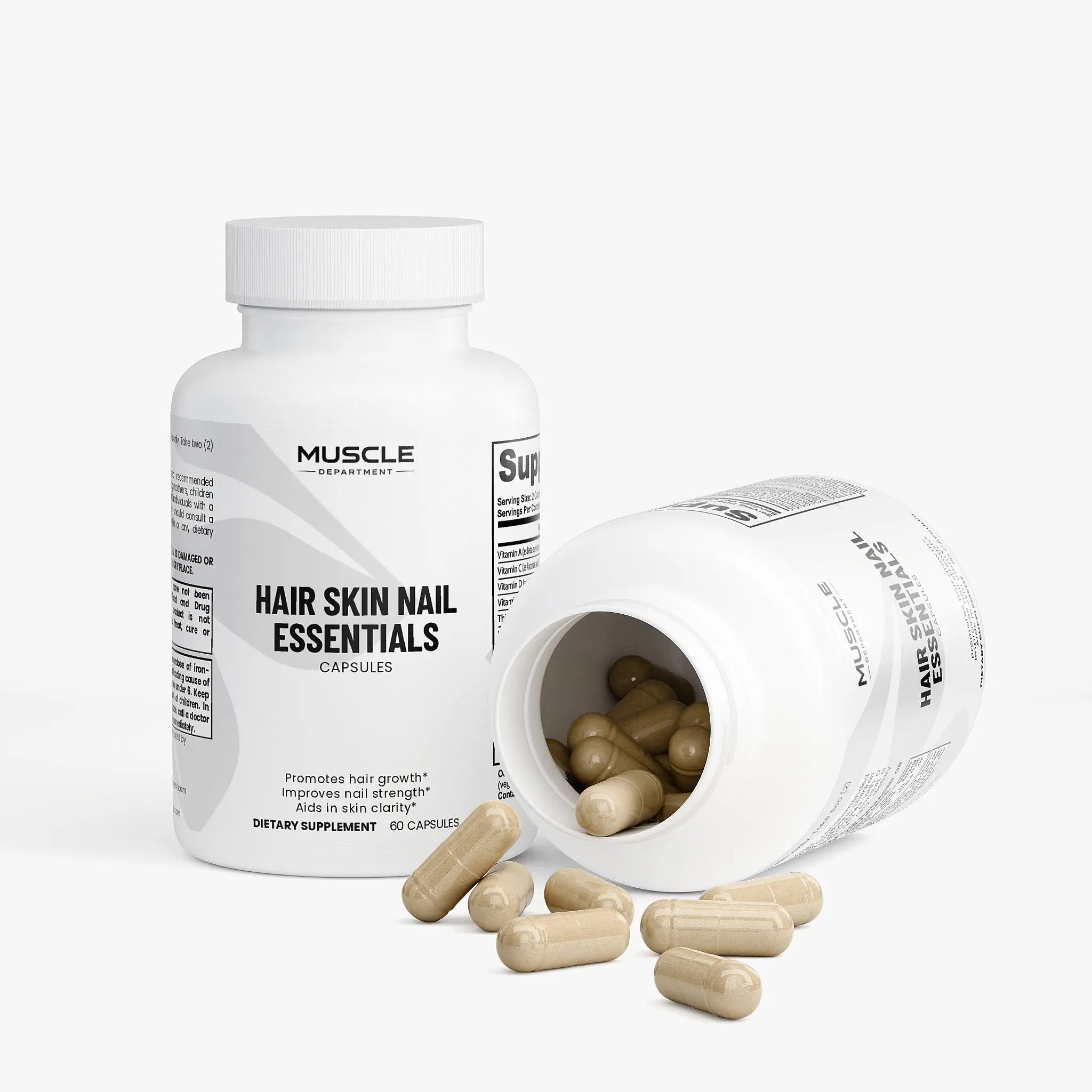 Biotin & Horsetail Botanical Blend Capsules Muscle Department