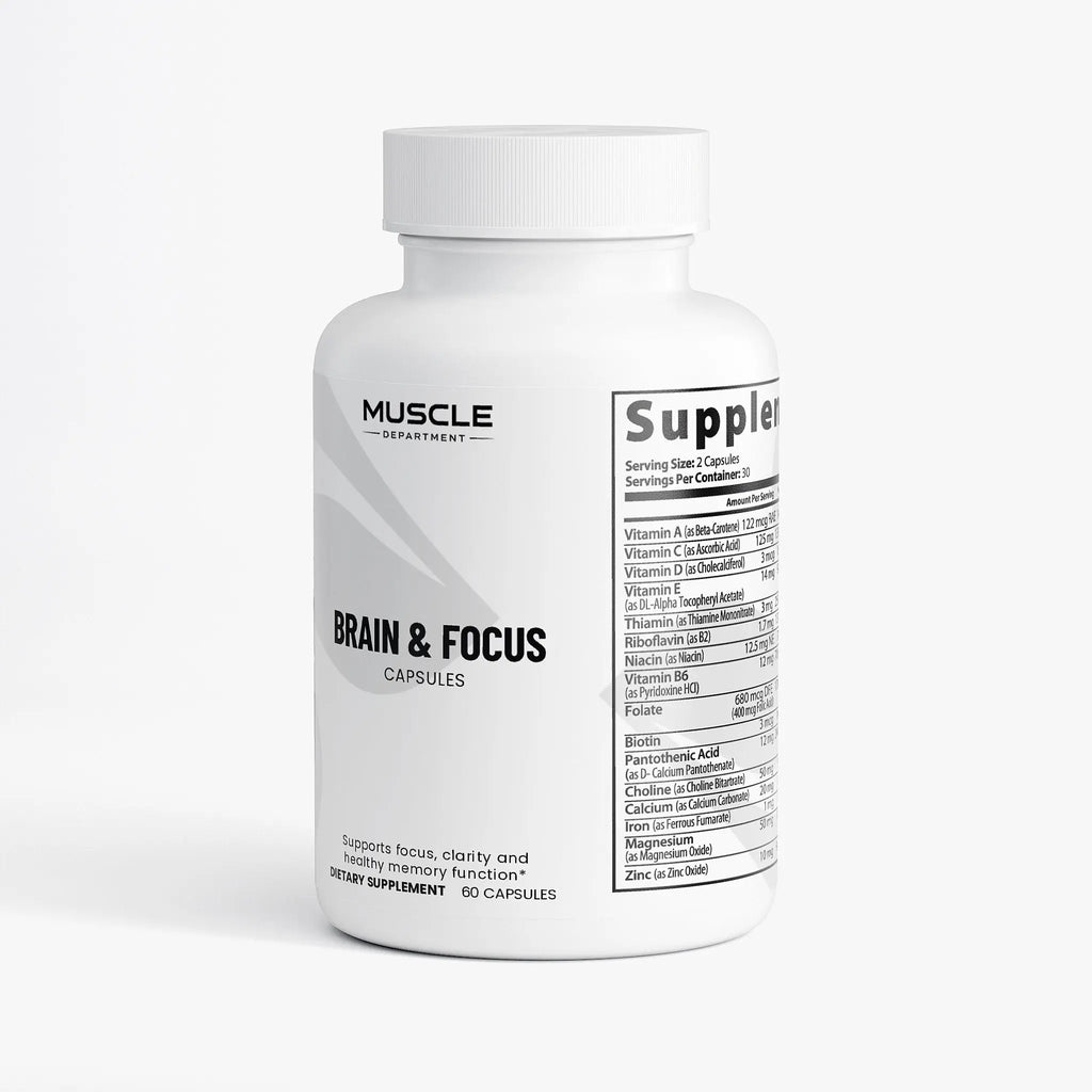 Vitamin B, Huperzine A & Bacopa Botanical Blend Muscle Department