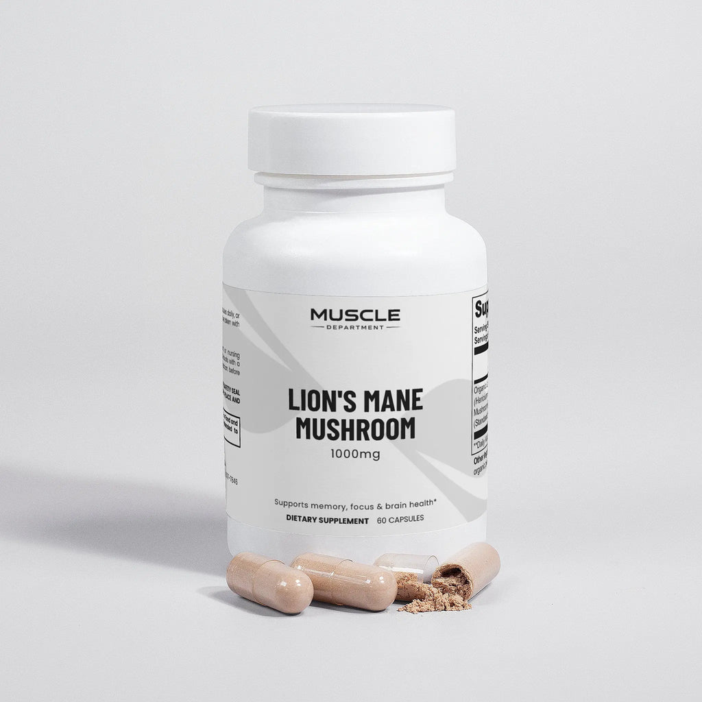 Lion's Mane Mushroom Capsules Muscle Department