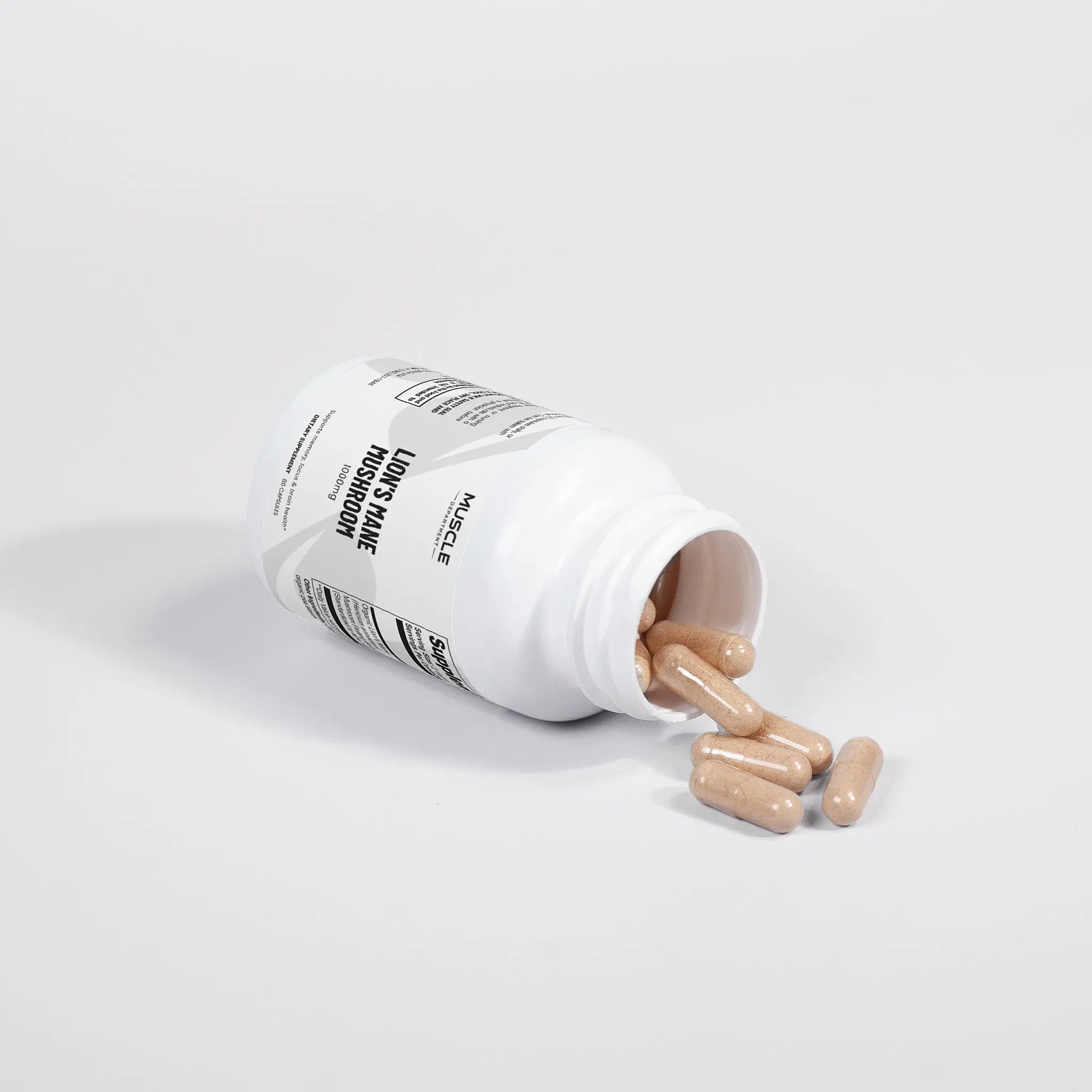 Lion's Mane Mushroom Capsules Muscle Department
