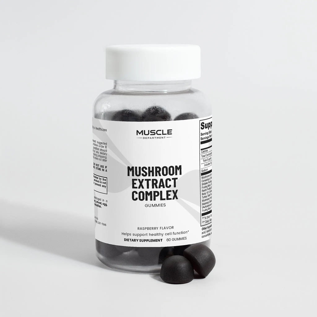 10 Mushroom Blend Dietary Gummies Muscle Department