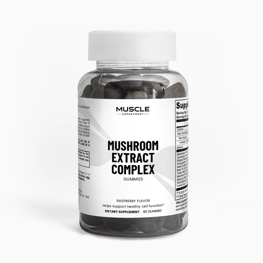 10 Mushroom Blend Dietary Gummies Muscle Department