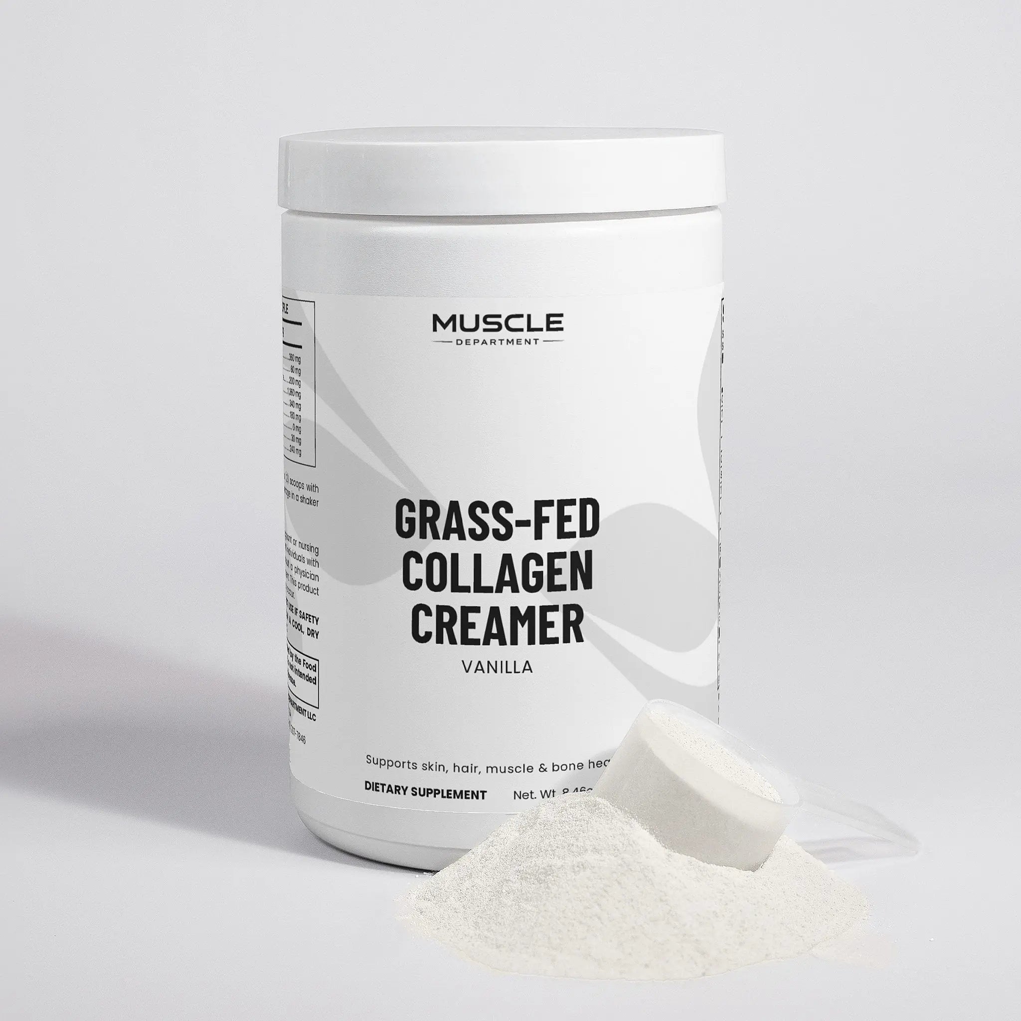 Hydrolyzed Collagen Creamer (Vanilla) Muscle Department
