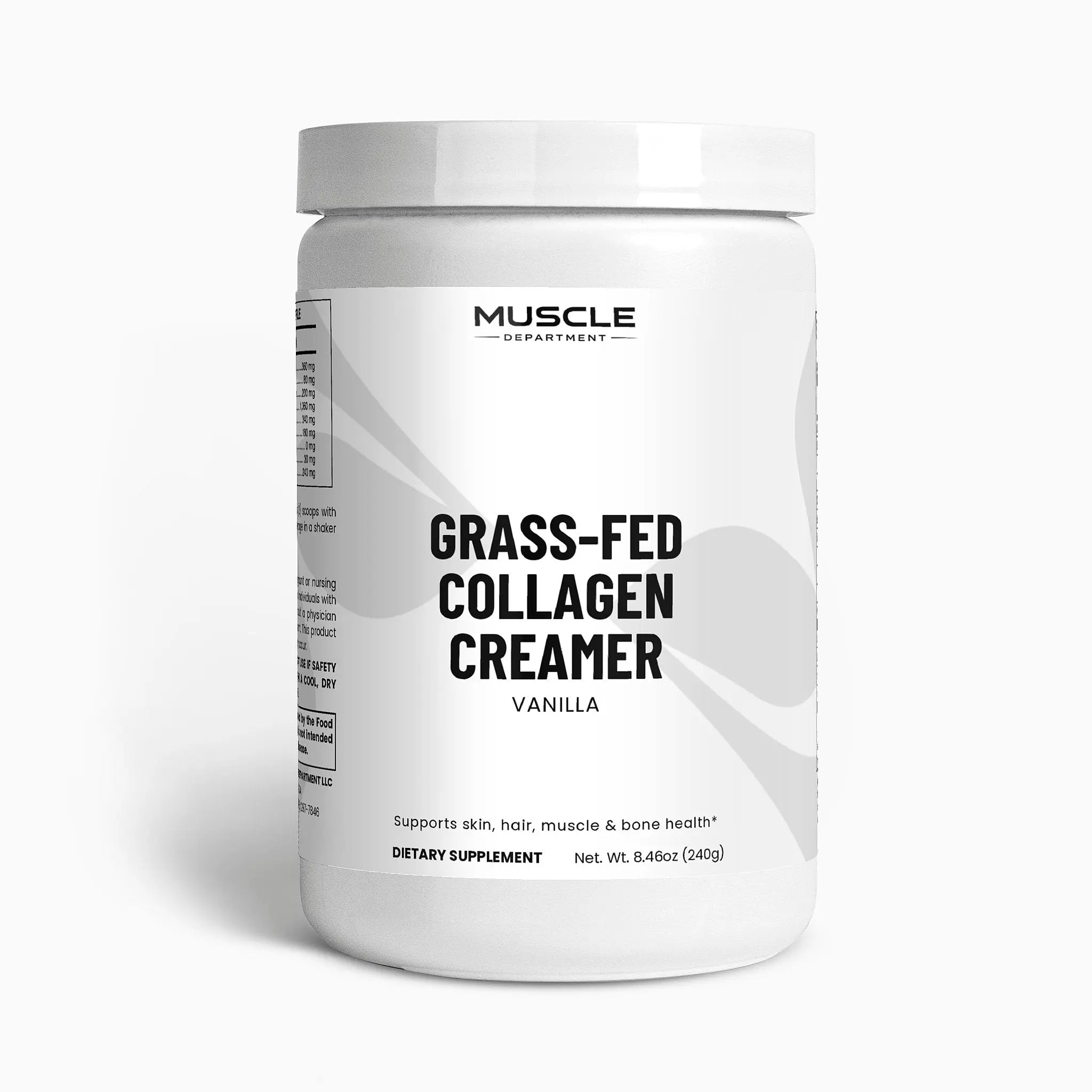 Hydrolyzed Collagen Creamer (Vanilla) Muscle Department