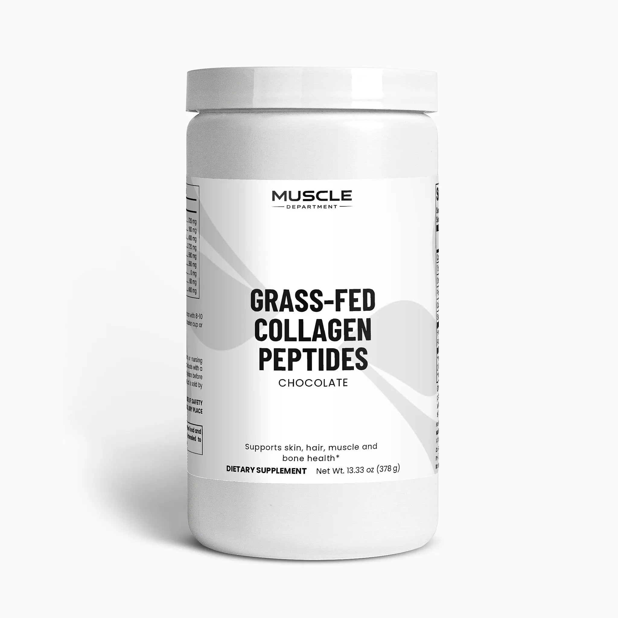Grass-Fed Hydrolyzed Collagen Peptides Powder Muscle Department