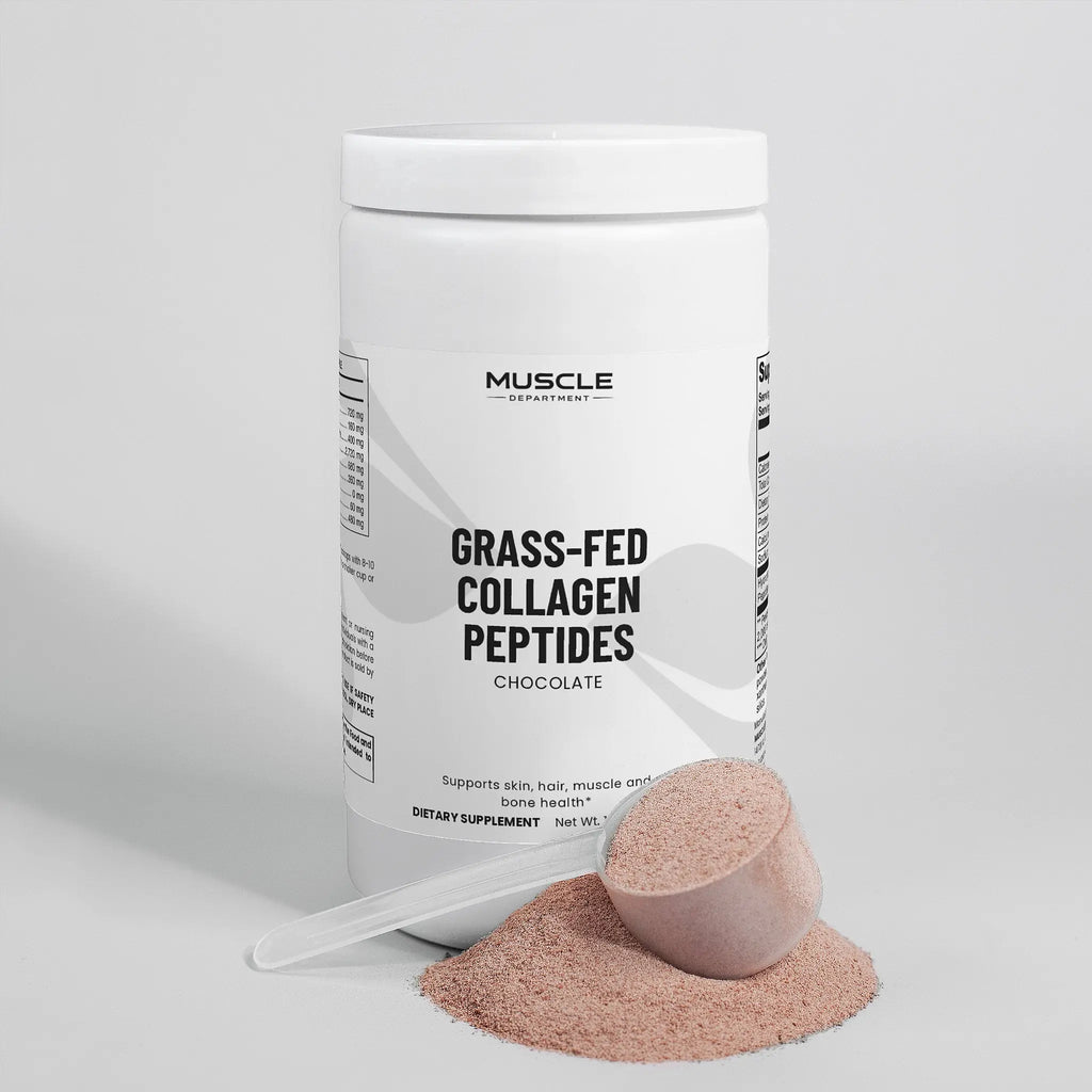 Grass-Fed Hydrolyzed Collagen Peptides Powder Muscle Department