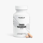 Organic Chaga Mushroom Capsules  Muscle Department