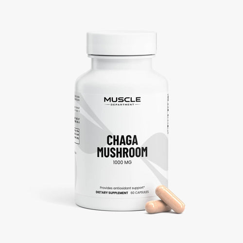 Organic Chaga Mushroom Capsules  Muscle Department